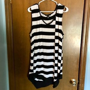 White House Black Market Womens Sleeveless Tunic